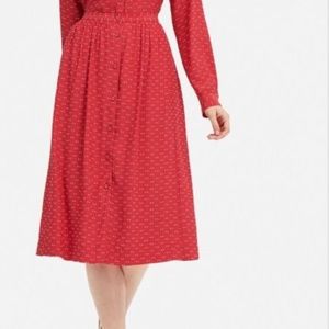 Uniqlo x IDLF rayon skirt